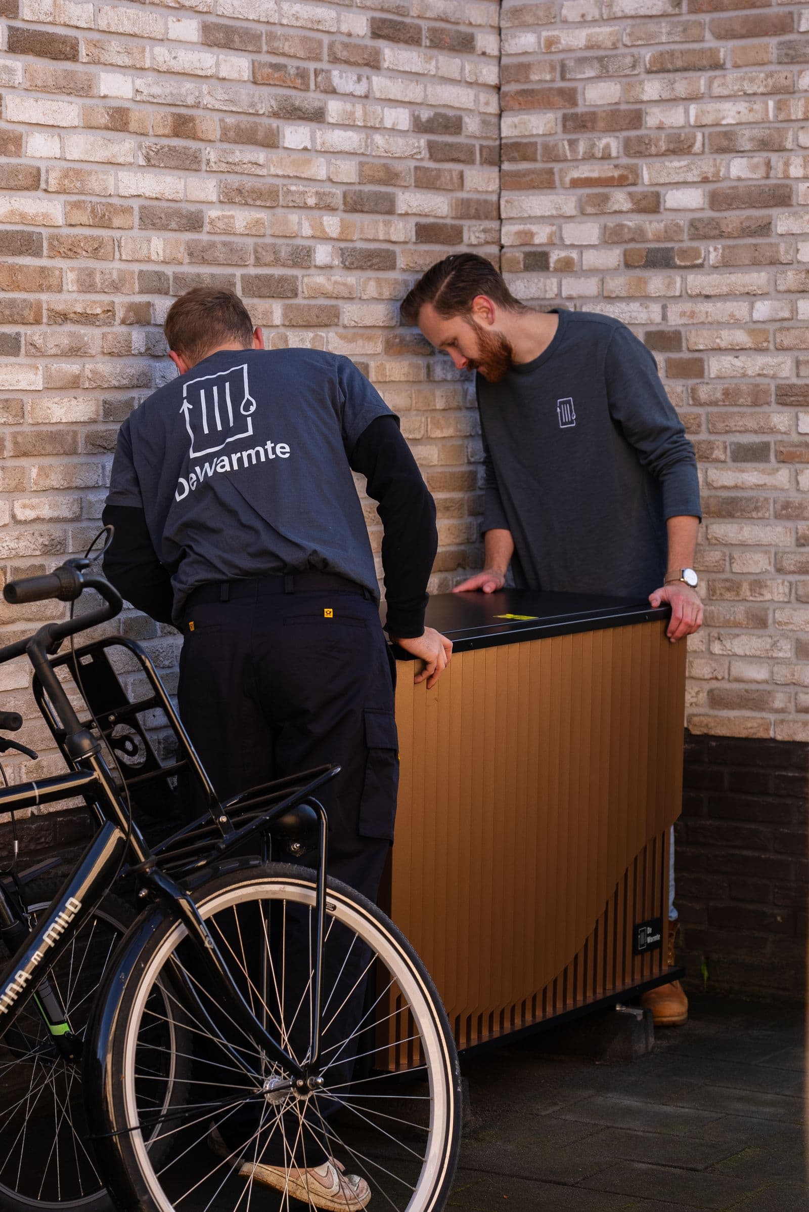 Warmtepomp met installateurs