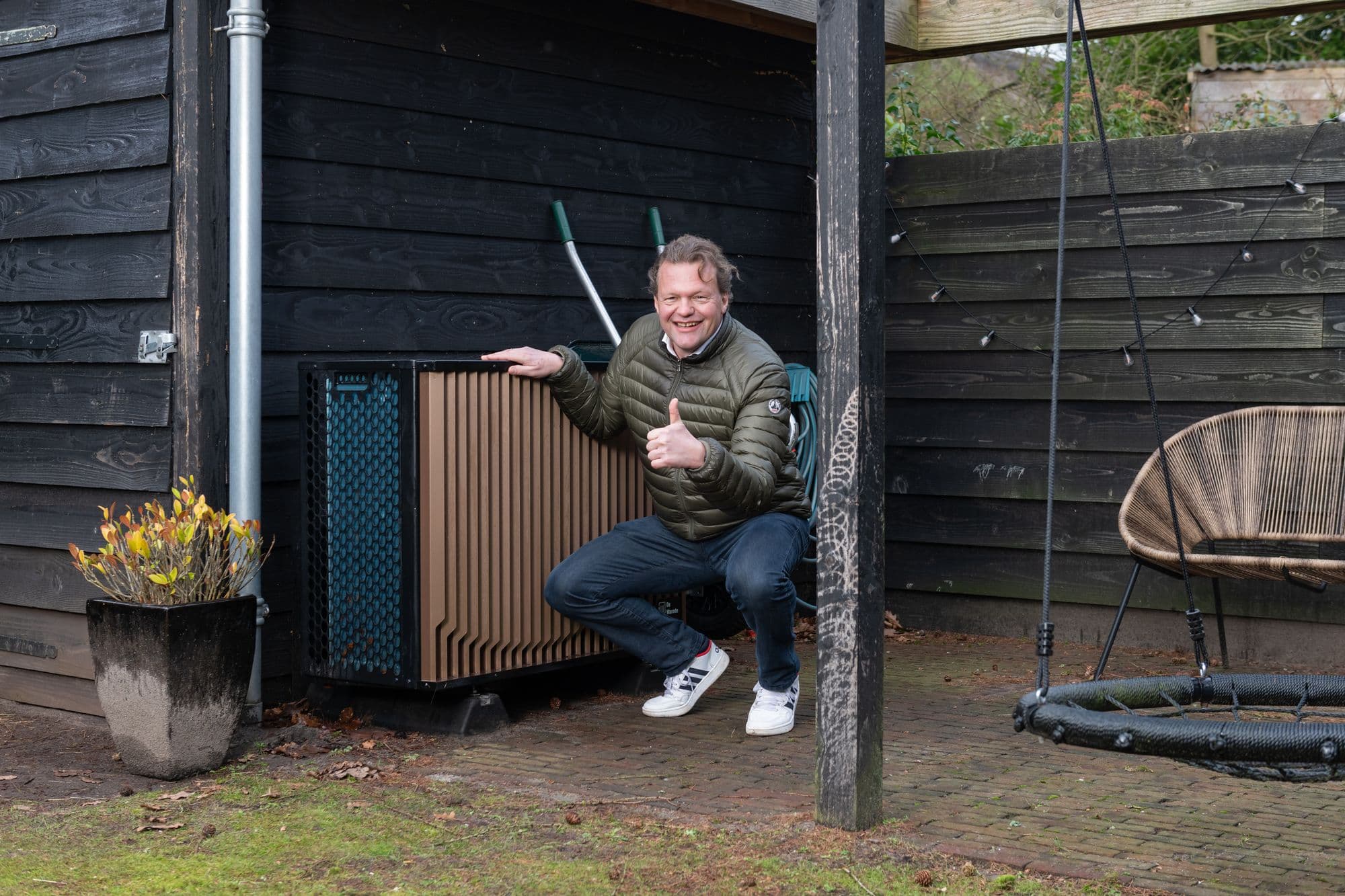 Blije klant met Pomp AO